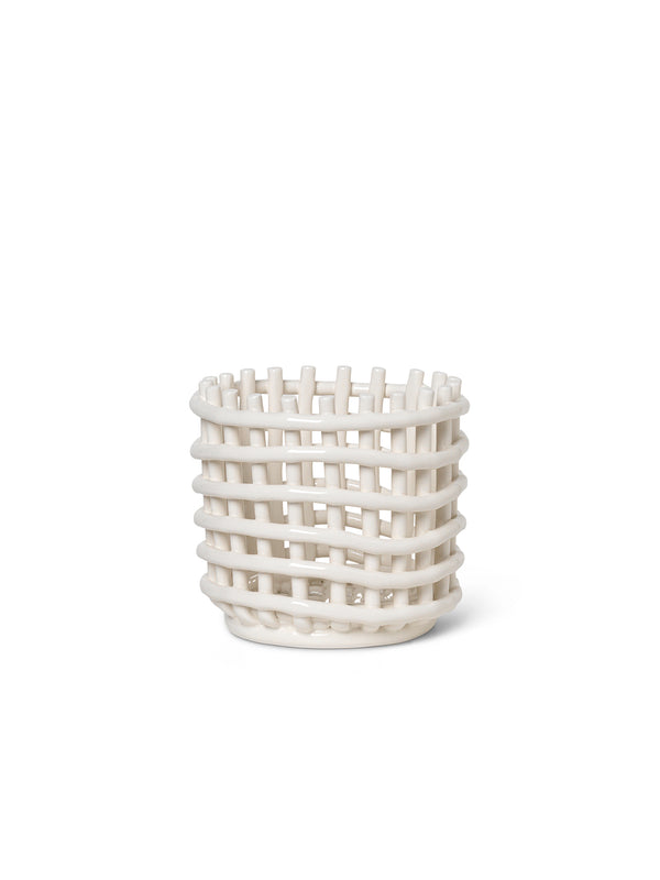 Ceramic basket Small