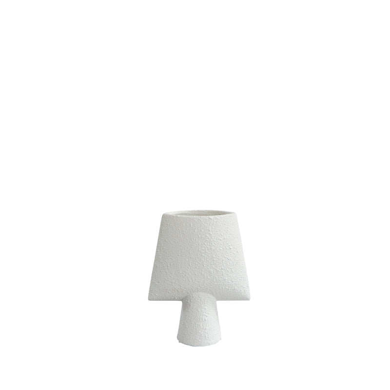 Sphere Vase square mini, bubble white